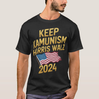 T-shirt Gardez Kamunisme Walz 2024 Montrez Votre Fierté g