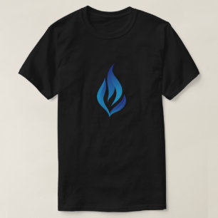 T-shirt Gardez la flamme bleue