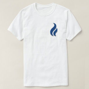 T-shirt Gardez la flamme bleue