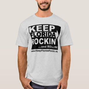 T-shirt Gardez la Floride Rockin