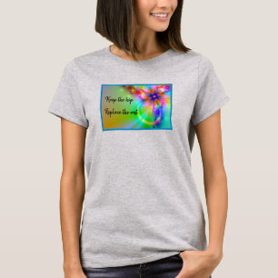 T-shirt Gardez la hanche. Remplacez le repos