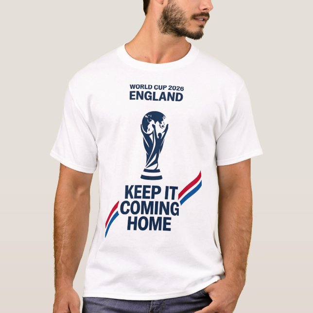 T-shirt Gardez-le à la maison (Devant)