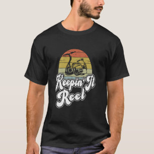 T-shirt Gardez-le authentique 2019, pêcheur drôle punny st