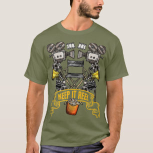 T-shirt Gardez-le bobine amusant cadeau pour les cinéastes
