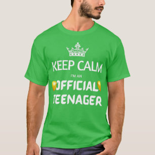 T-shirt Gardez le calme Anniversaire officiel nager 13e Fi