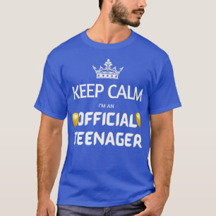 T-shirt Gardez le calme Anniversaire officiel nager 13e Fi