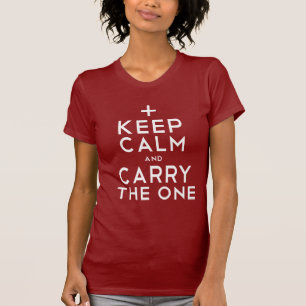 T-shirt Gardez le calme - édition d'addition