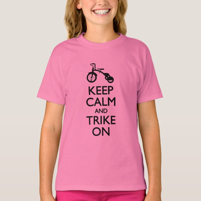 T-shirt Gardez le calme et allumez le triage (Devant)