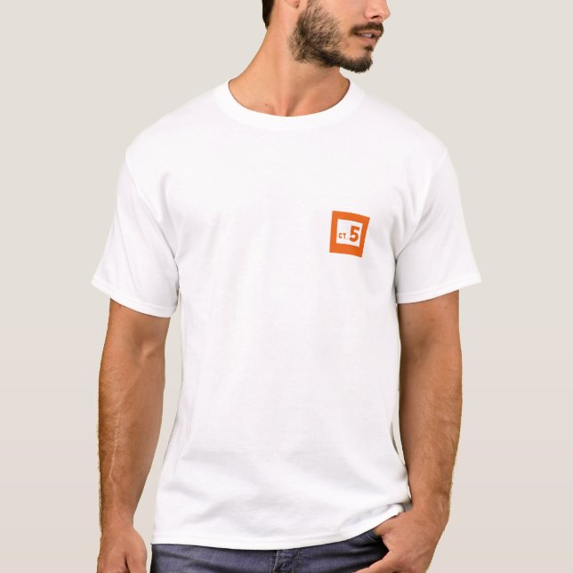 T-shirt Gardez le calme et cardio- dessus ! (Devant)