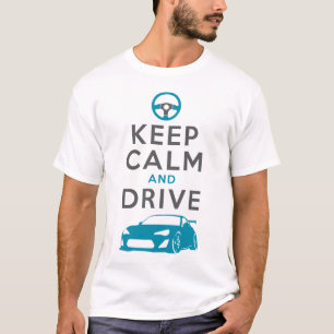 T-shirt Gardez le calme et conduisez - GT86- /version2