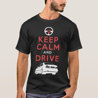 T-shirt Gardez le calme et conduisez - M5- /version2
