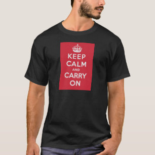 T-shirt Gardez le calme et continuez
