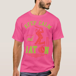 T-shirt Gardez Le Calme Et La Chauve Sur Les Ventilateurs