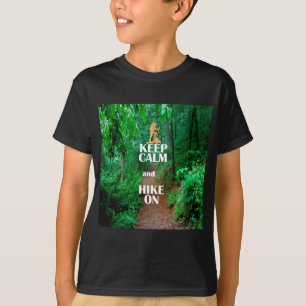 T-shirt Gardez le calme et la marche