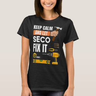 T-shirt Gardez Le Calme Et Laissez Seco Le Corriger Handym