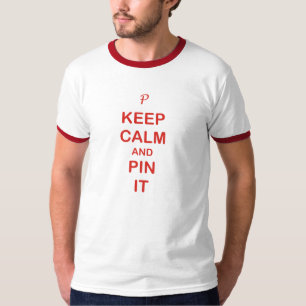 T-shirt Gardez le calme et le Pin il