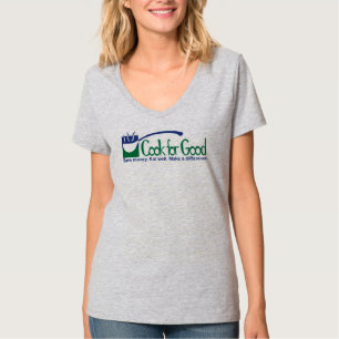 T-shirt Gardez le calme et mangez votre pièce en t de Veg