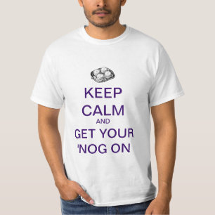 T-shirt GARDEZ le CALME et obtenez votre 'CHEVILLE EN BOIS
