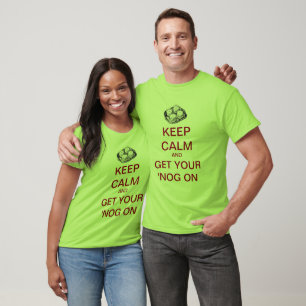 T-shirt GARDEZ le CALME et obtenez votre 'CHEVILLE EN BOIS