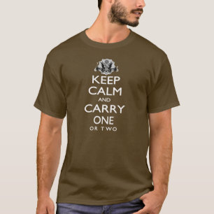 T-shirt Gardez le calme et portez un