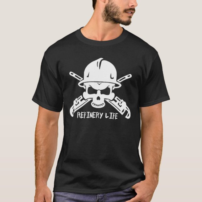 T-shirt Gardez le calme et priez pour les chemises foncées (Devant)