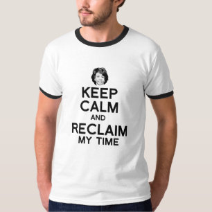 T-shirt Gardez le calme et reprenez mon temps -