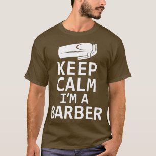 T-shirt Gardez Le Calme Ix27m A Barber Funny Barber coiffe