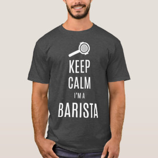T-shirt Gardez Le Calme Ix27m A Barista