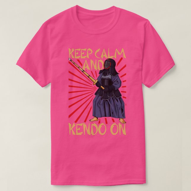 T-shirt Gardez le calme Kendo (Design devant)