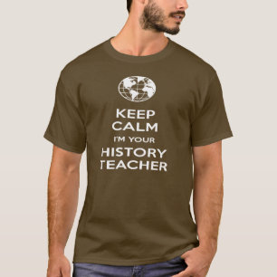 T-shirt Gardez le calme que je suis votre professeur