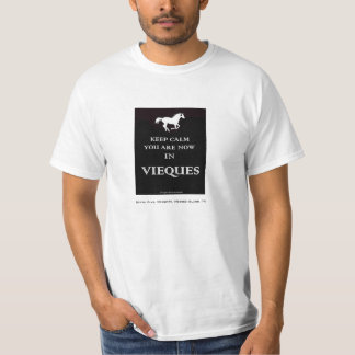T-shirt GARDEZ LE CALME que vous êtes maintenant dans le