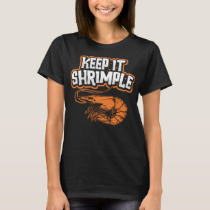 T-shirt Gardez-Le Crevettes Drôle Crevettes Fruits De Mer 