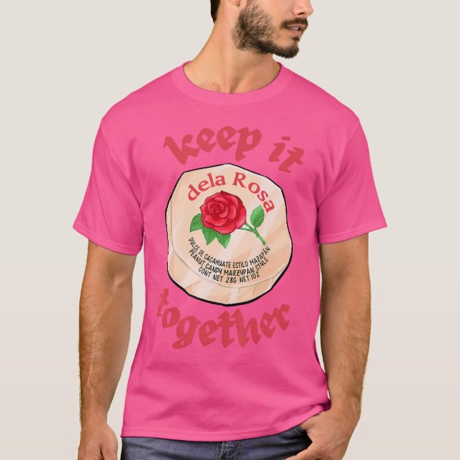 T-shirt Gardez-le ensemble Enseignant espagnol (Devant)