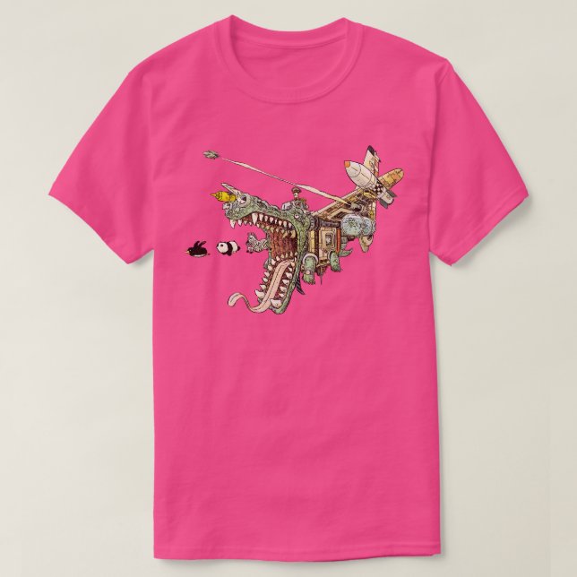 T-shirt Gardez-le irréel (Design devant)