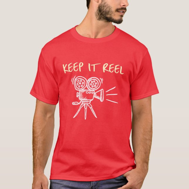 T-shirt Gardez-le réalisateur (Devant)