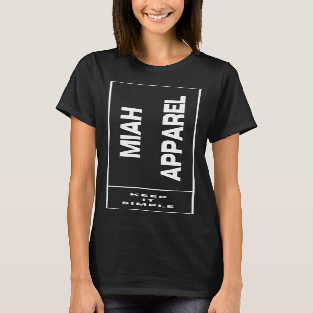 T-shirt Gardez-le simple (Devant)