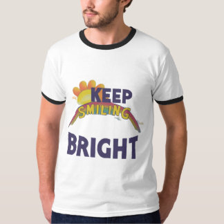 T-shirt Gardez le sourire brillant