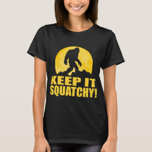 T-shirt GARDEZ-LE SQUATCHY ! ÉCORCE spéciale à l'éditi