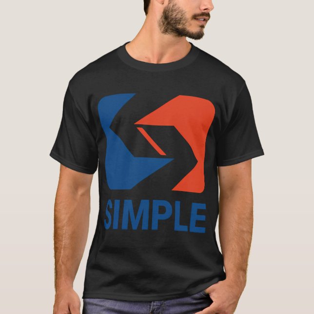 T-shirt Gardez les choses SIMPLES (Devant)