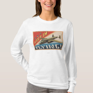T-shirt Gardez-les le bombardier Flying/B-25 moyen
