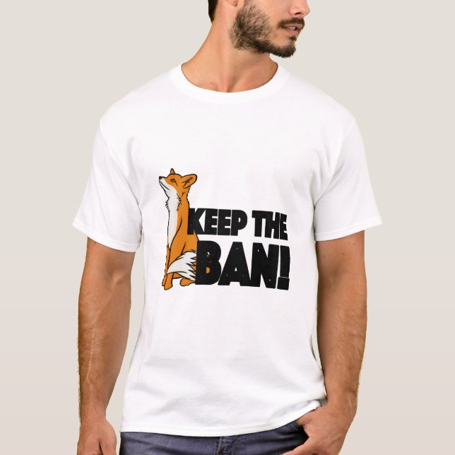 T-shirt Gardez l'interdiction ! Anti illustration de (Devant)