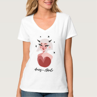 T-shirt Gardez ou concevez votre T-Shirt-Shirt-V-Neck