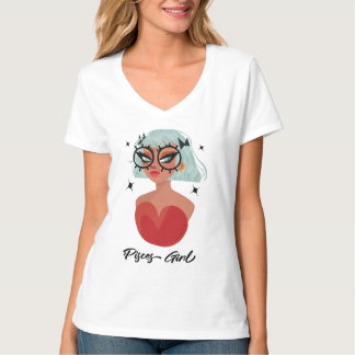 T-shirt Gardez ou concevez votre T-Shirt-Shirt-V-Neck