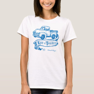 T-shirt Gardez sur le blueT de truckin'-