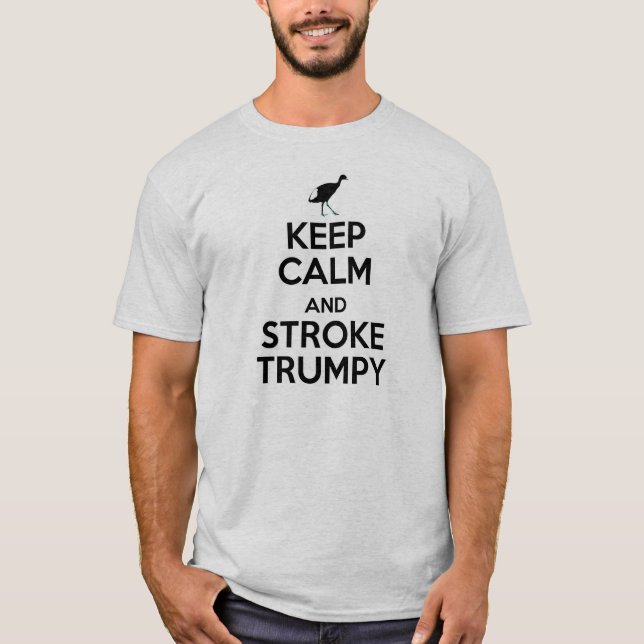 T-SHIRT GARDEZ TRUMPY CALME (Devant)