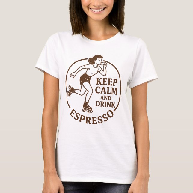 T-shirt Gardez votre calme (Devant)