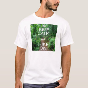 T-shirt Gardez votre calme et continuez à marcher