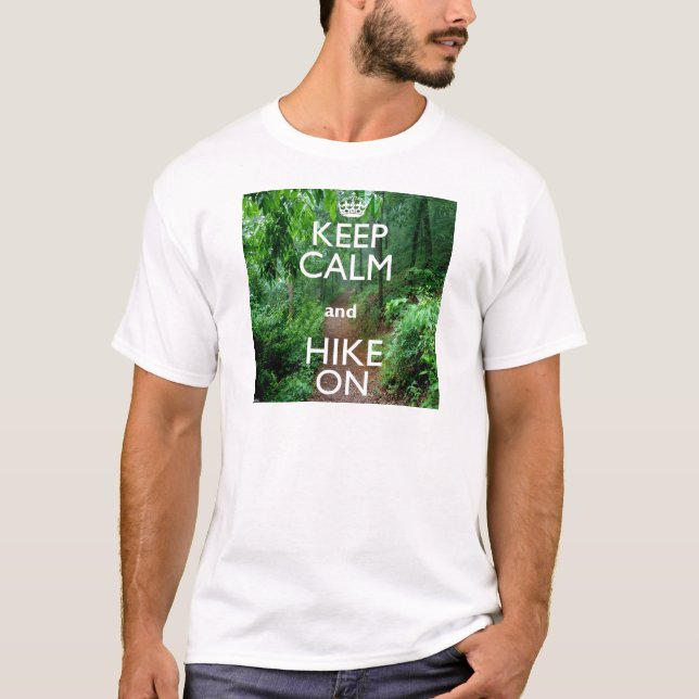 T-shirt Gardez votre calme et continuez à marcher (Devant)