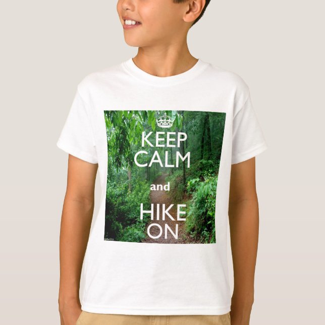 T-shirt Gardez votre calme et continuez à marcher (Devant)