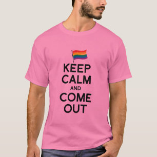 T-SHIRT GARDEZ VOTRE CALME ET SORTEZ